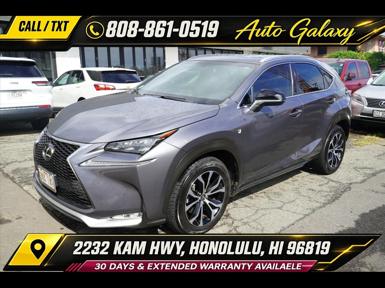 2015 Lexus NX 200t FWD 4dr