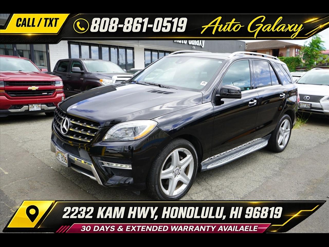 2015 Mercedes-Benz M-Class 4MATIC 4dr ML 400