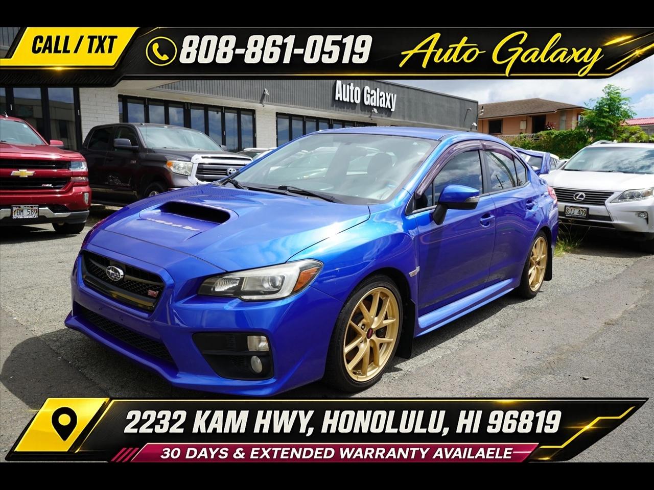 2015 Subaru WRX STI 4dr Sdn Launch Edition