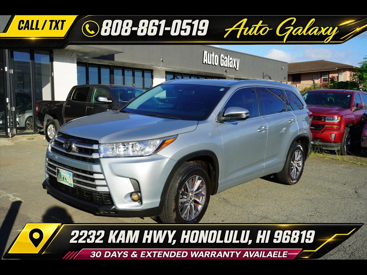 2017 Toyota Highlander XLE V6 FWD (Natl)