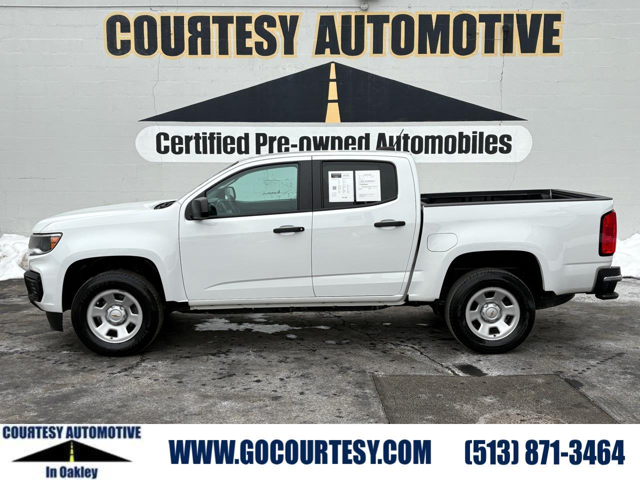 Chevrolet Colorado 2WD Crew Cab 128" Work Truck 2022
