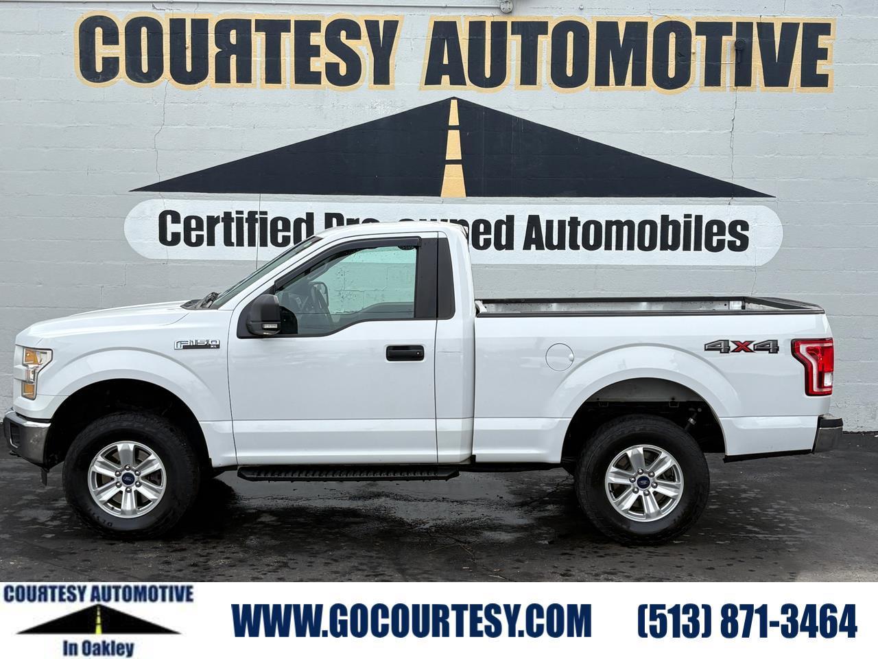 Ford F-150 4WD Reg Cab 141" XLT 2016