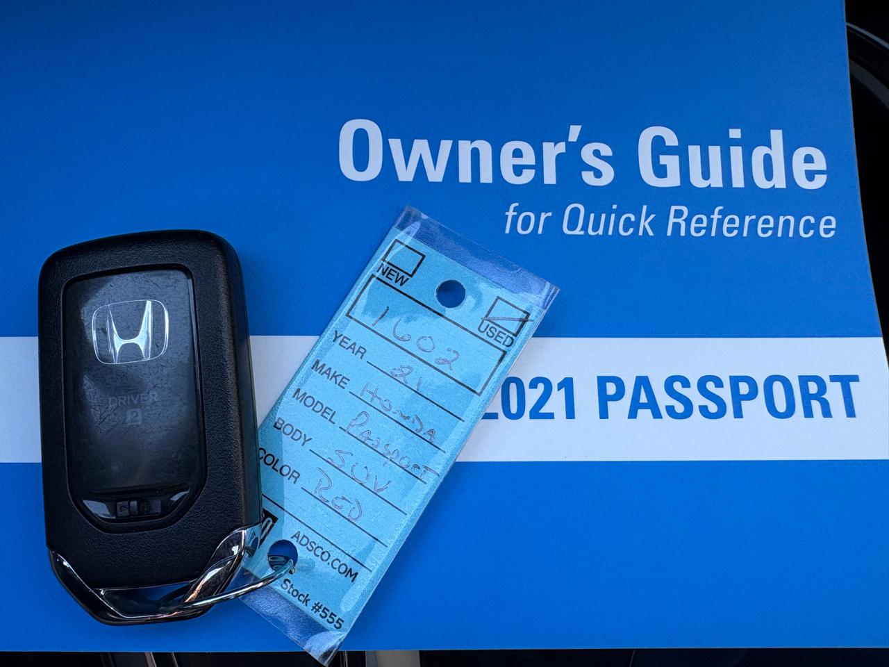 Honda Passport Touring AWD 2021