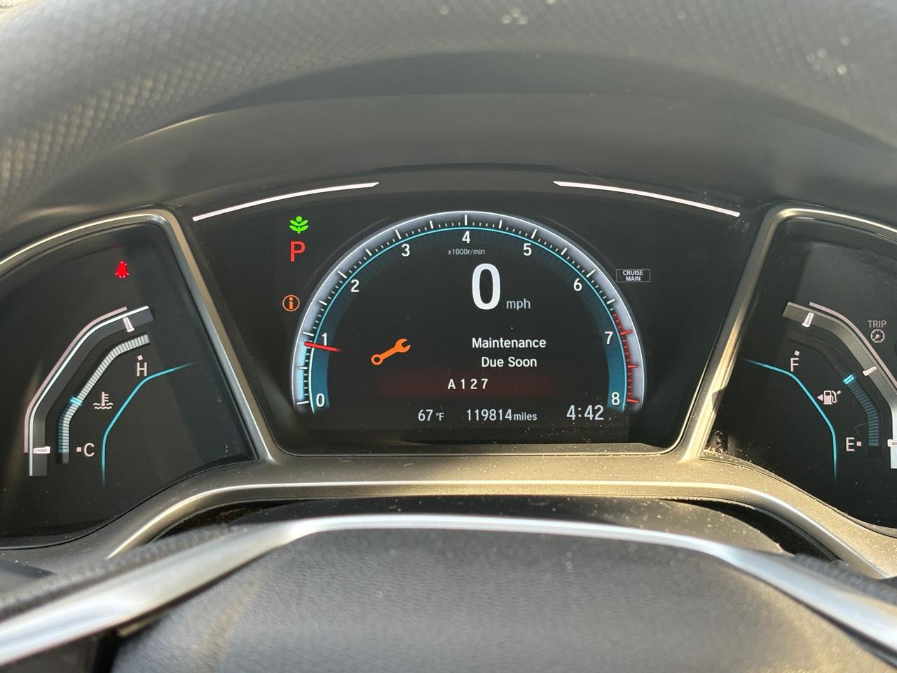 Honda Civic Sedan EX CVT 2017