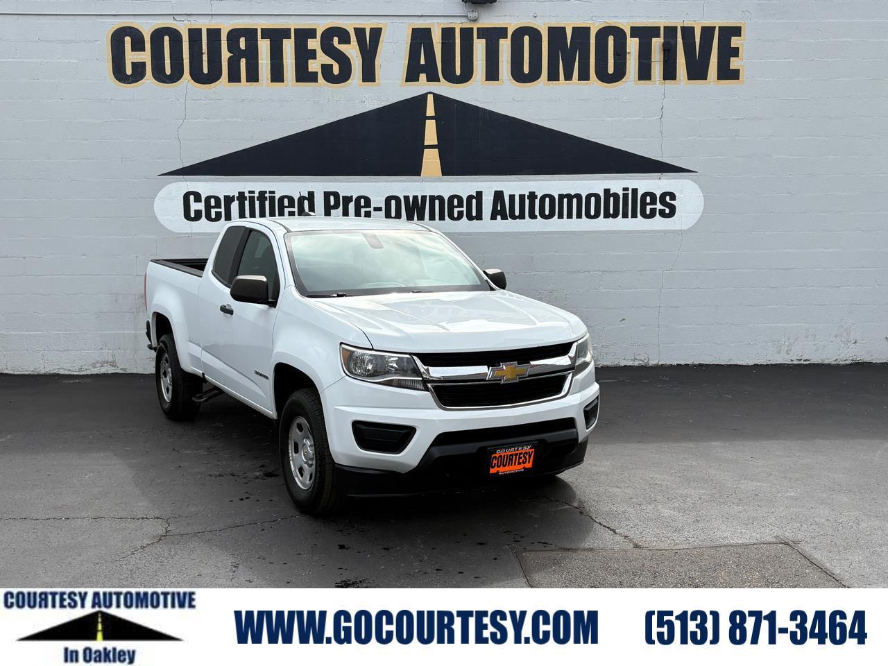 2018 Chevrolet Colorado Work Truck Extended Cab LB RWD