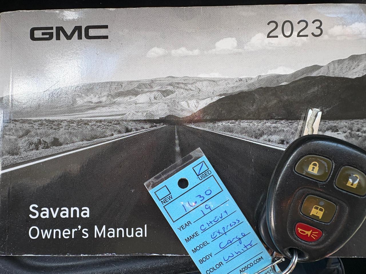 Chevrolet Express Cargo Van RWD 2500 135" 2019