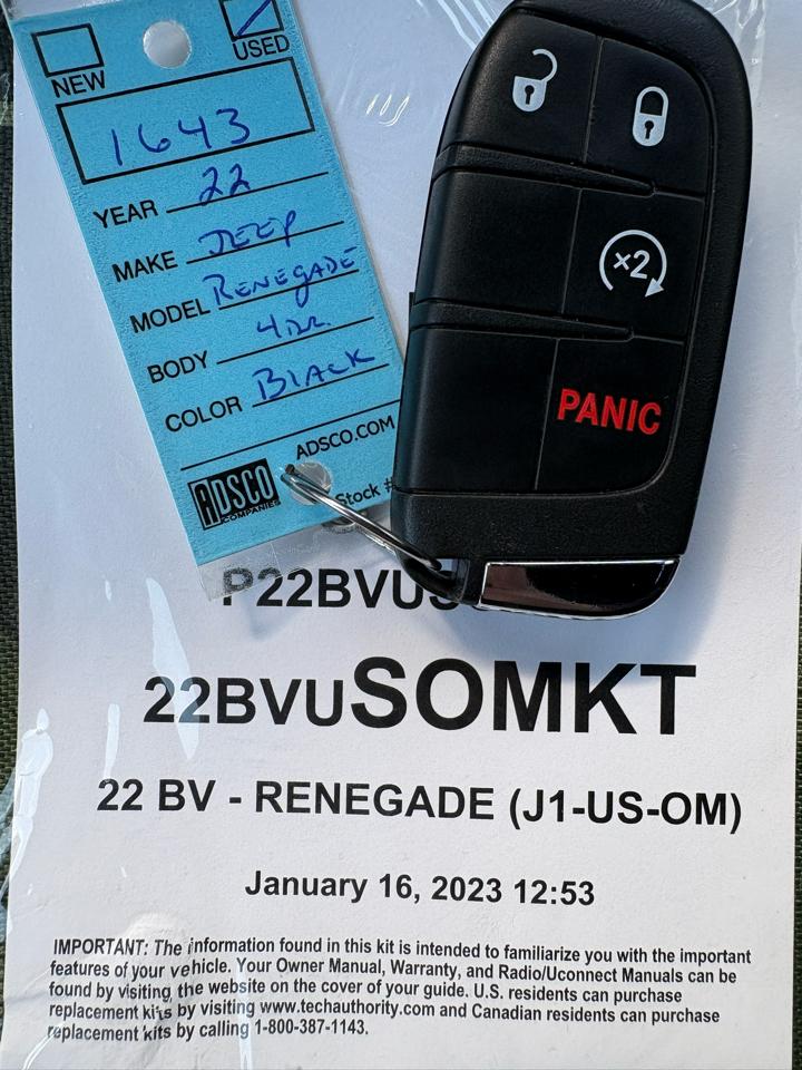 Jeep Renegade Altitude 4x4 2022