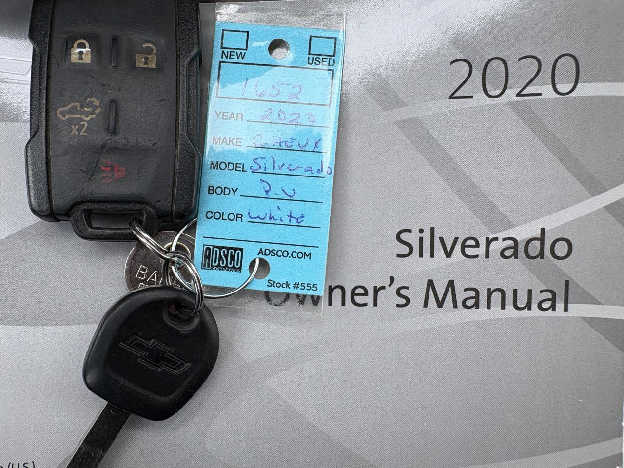 Chevrolet Silverado 1500 2WD Reg Cab 140" Work Truck 2020