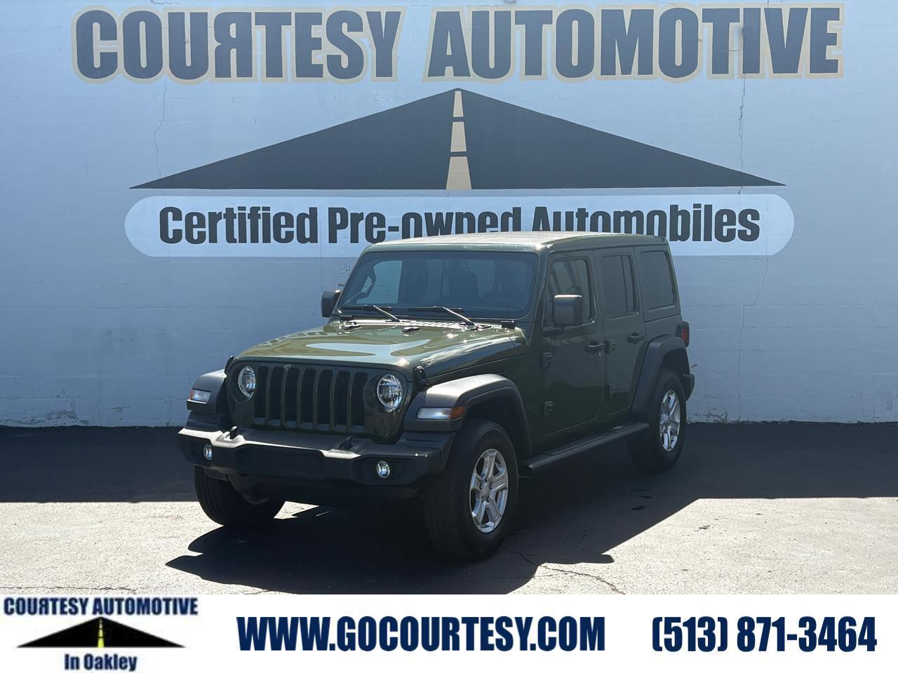 2022 Jeep Wrangler Unlimited Sport S 4x4