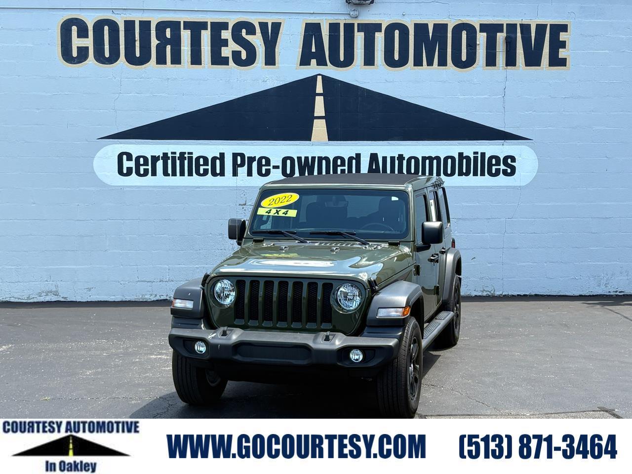 Jeep Wrangler Unlimited Sport S 4x4 2022