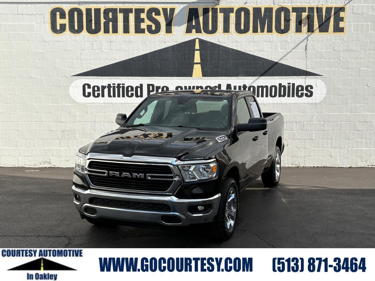 2021 RAM 1500 Big Horn 4x4 Quad Cab 6'4" Box