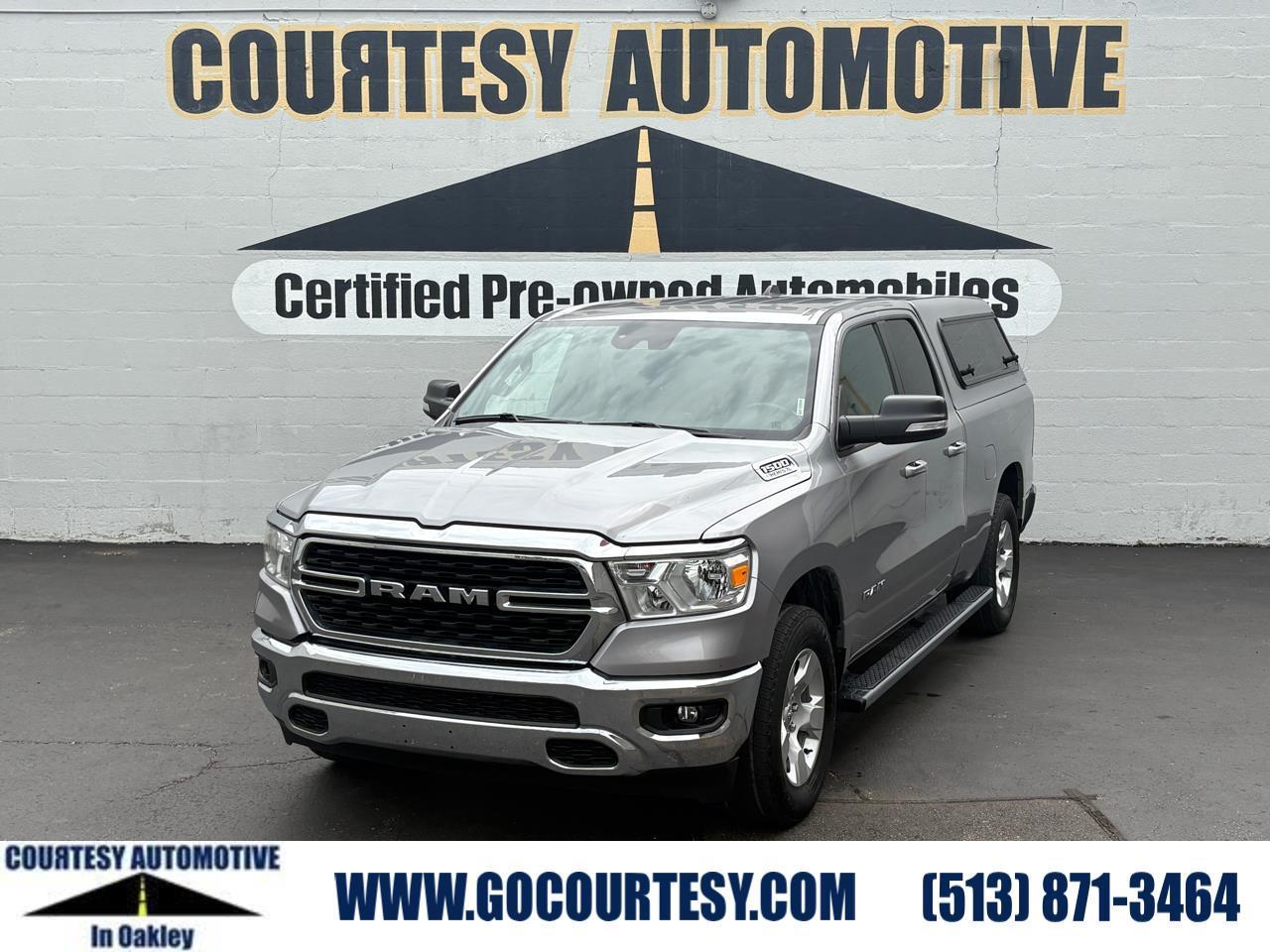 2022 RAM 1500 Big Horn 4x4 Quad Cab 6'4" Box