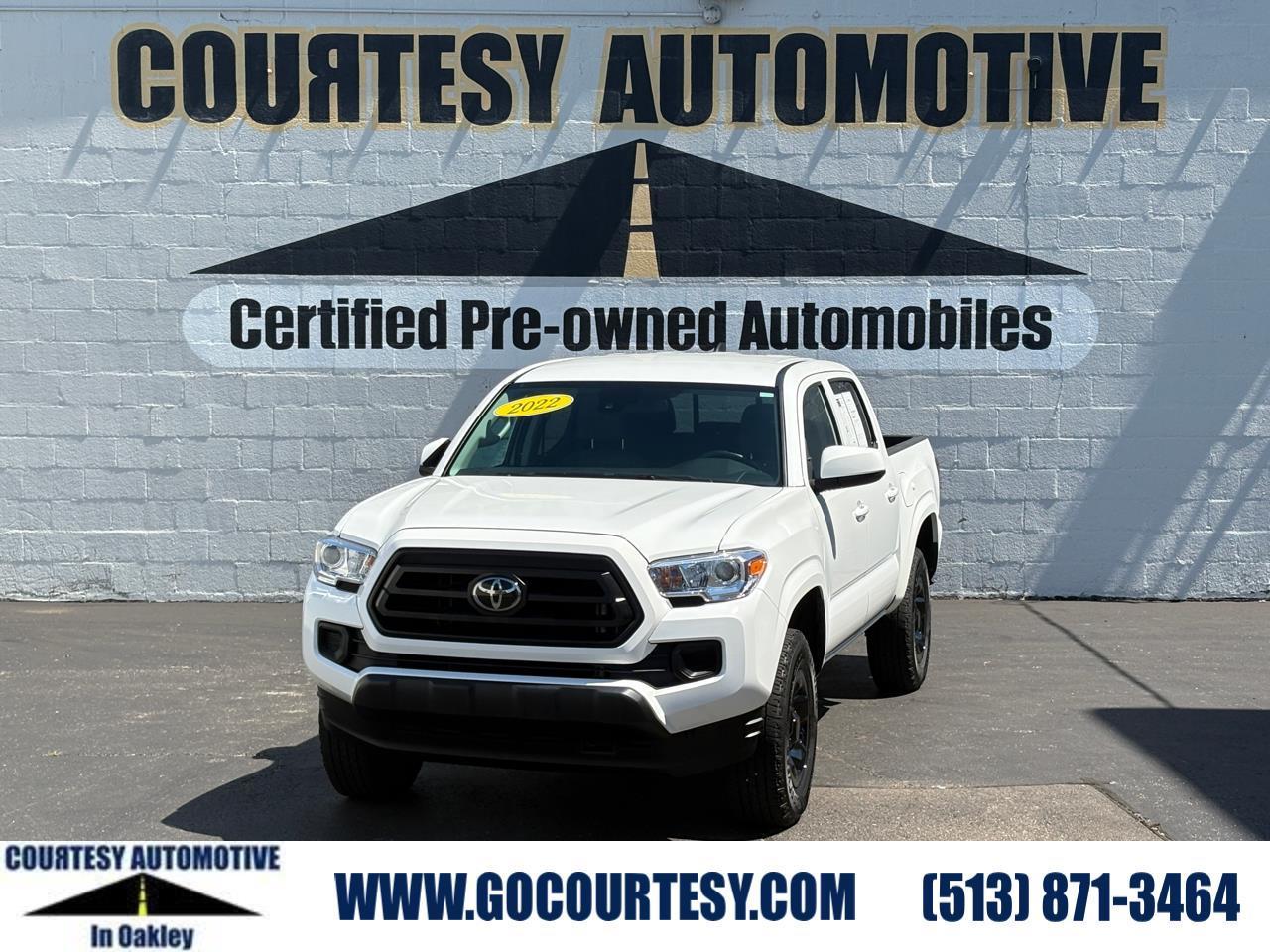 2022 Toyota Tacoma 4WD TRD Off Road Double Cab 5' Bed V6 MT (Natl)