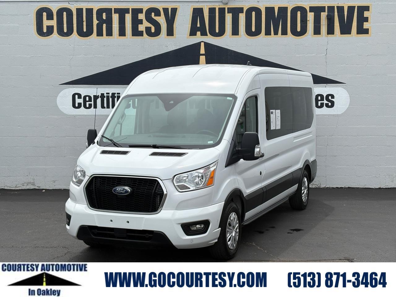 2021 Ford Transit Passenger Wagon T-350 148" Med Roof XLT RWD