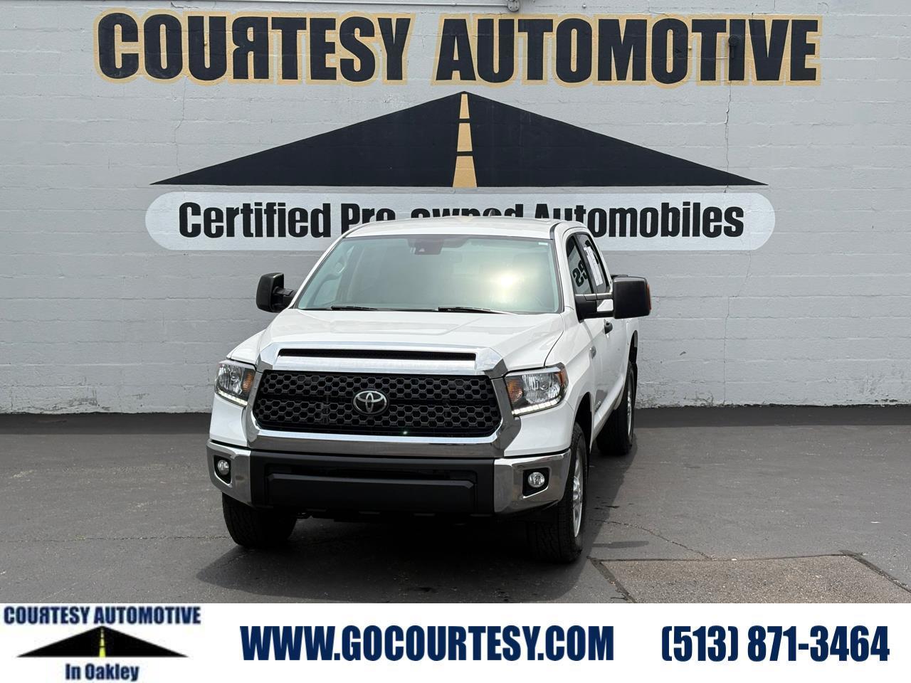 2021 Toyota Tundra 4WD SR5 CrewMax 5.5' Bed 5.7L (Natl)