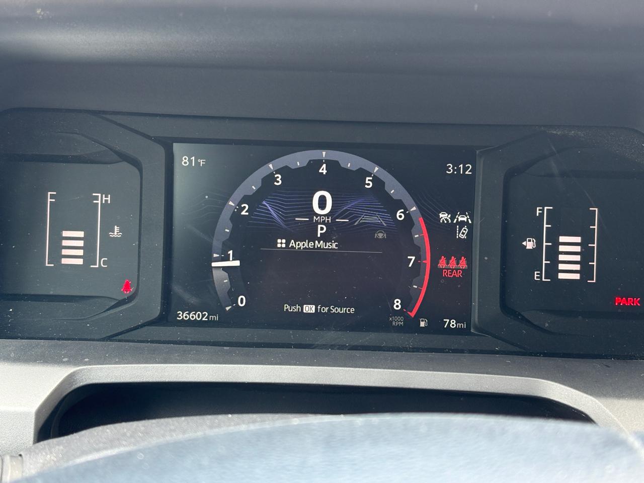 Toyota Tacoma 4WD SR5 Double Cab 5' Bed AT (Natl) 2024