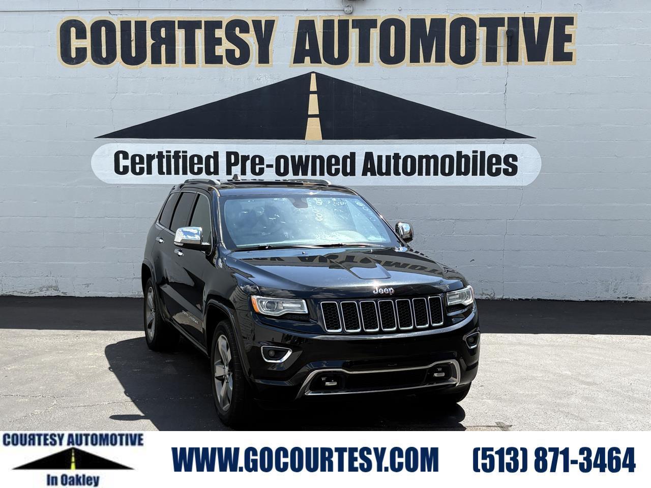 Jeep Grand Cherokee 4WD 4dr Overland 2015