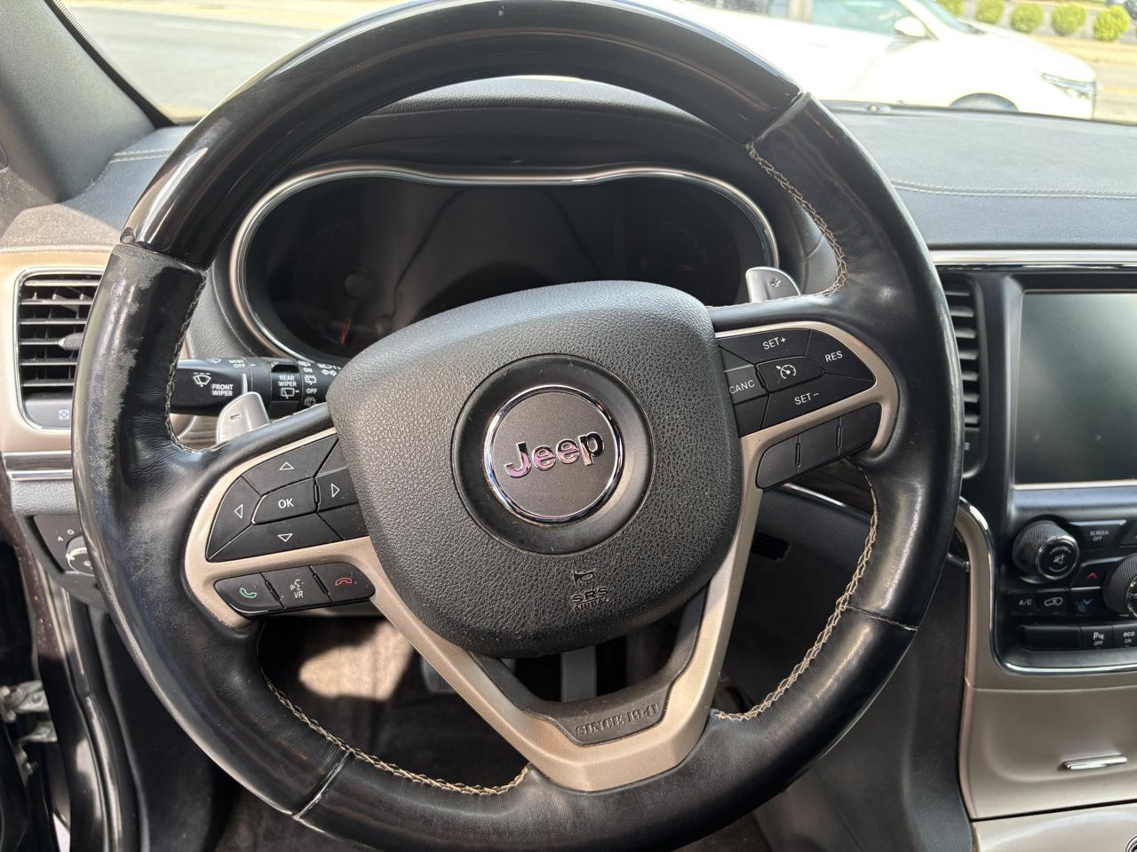 Jeep Grand Cherokee 4WD 4dr Overland 2015