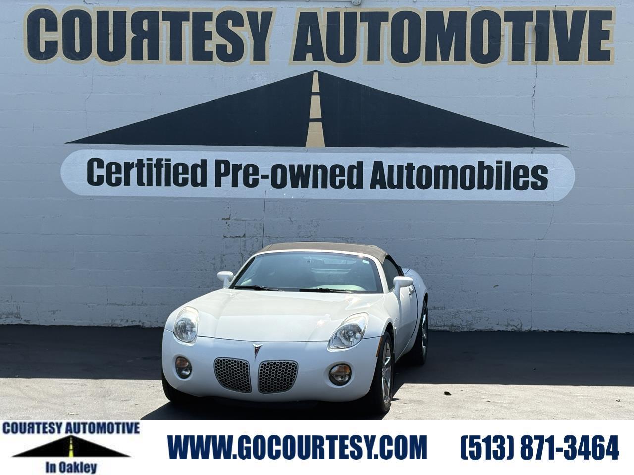 2007 Pontiac Solstice 2dr Convertible
