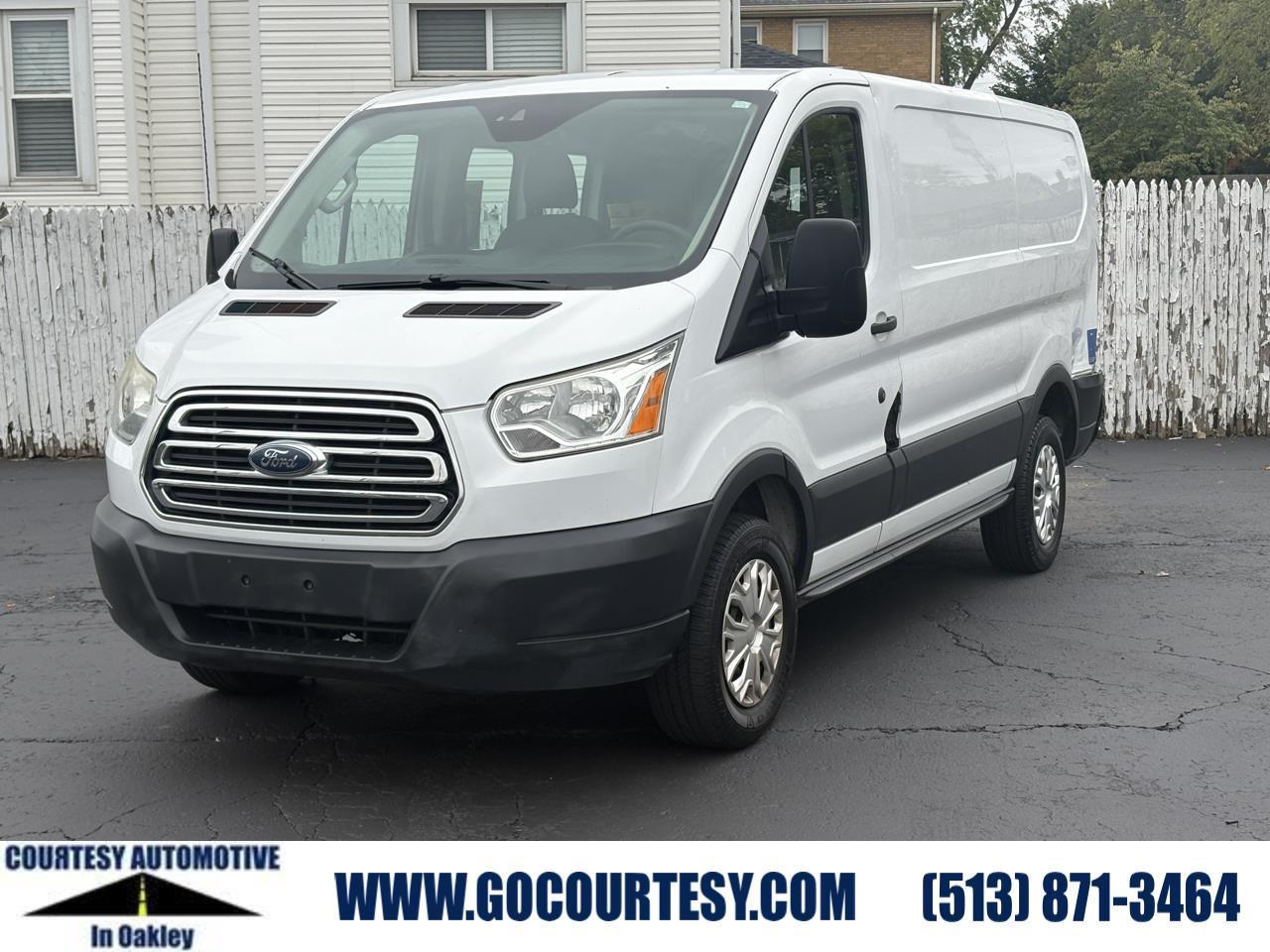 Ford Transit Cargo Van T-250 130" Low Rf 9000 GVWR Swing-Out RH Dr 2015