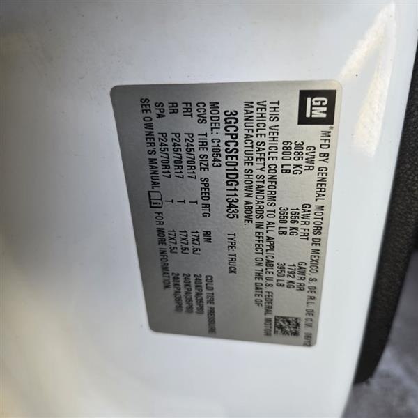 Chevrolet Silverado 1500 LT Crew Cab 2WD 2013