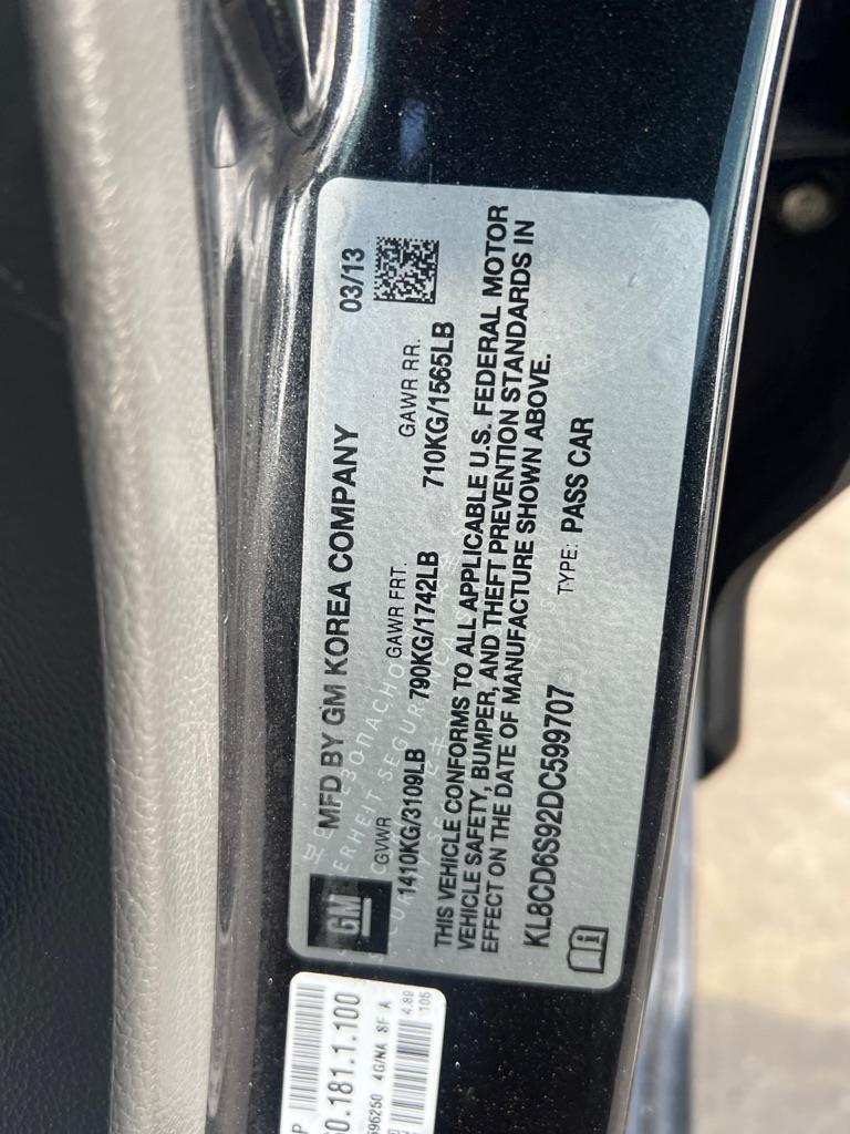 Chevrolet Spark 1LT Auto 2013