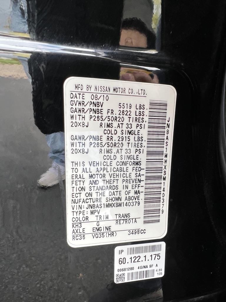 Infiniti FX35 FX35 AWD 2011