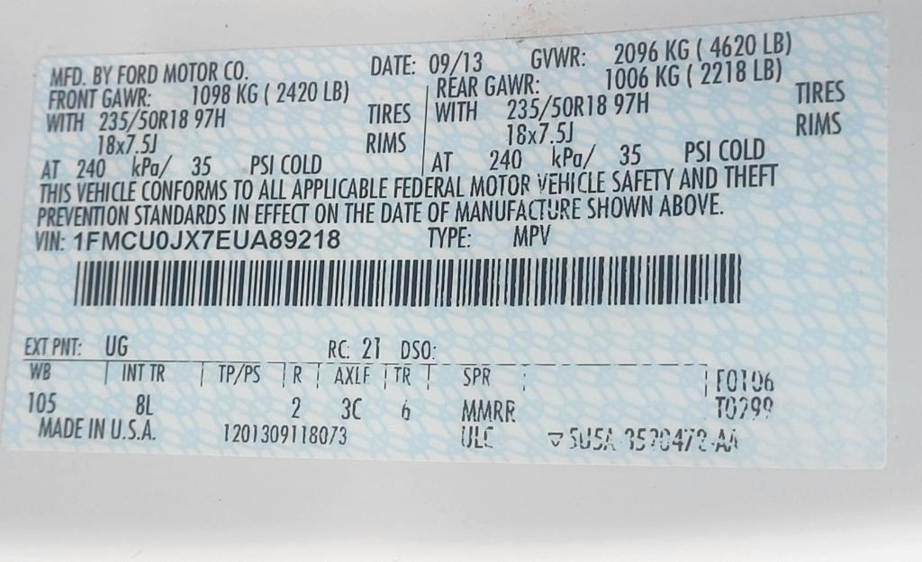 Ford Escape Titanium FWD 2014