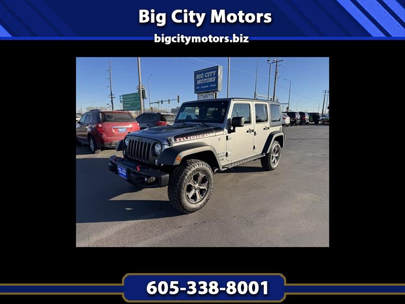 2017 Jeep Wrangler Unlimited Rubicon Recon 4x4