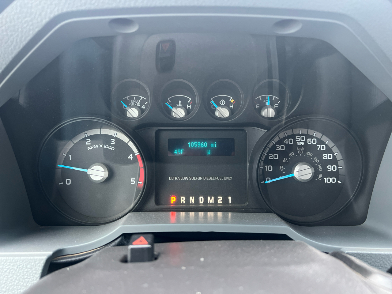 Ford Super Duty F-250 SRW 4WD SuperCab 142" XL 2013