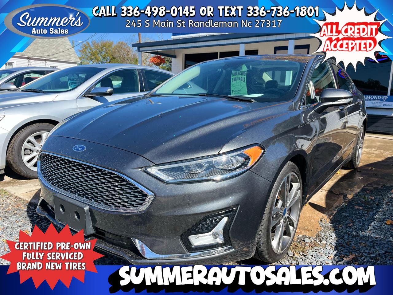 2020 Ford Fusion Titanium's photo