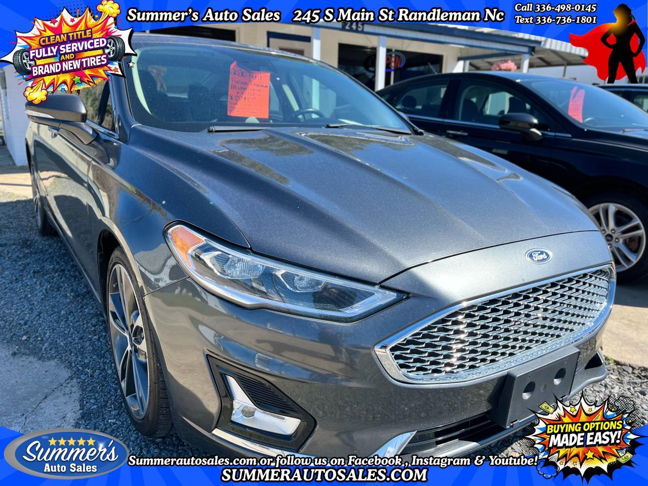 2020 Ford Fusion Titanium AWD
