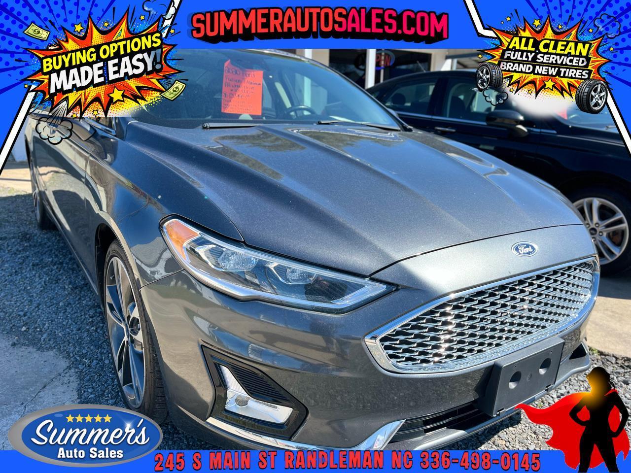 2020 Ford Fusion Titanium AWD