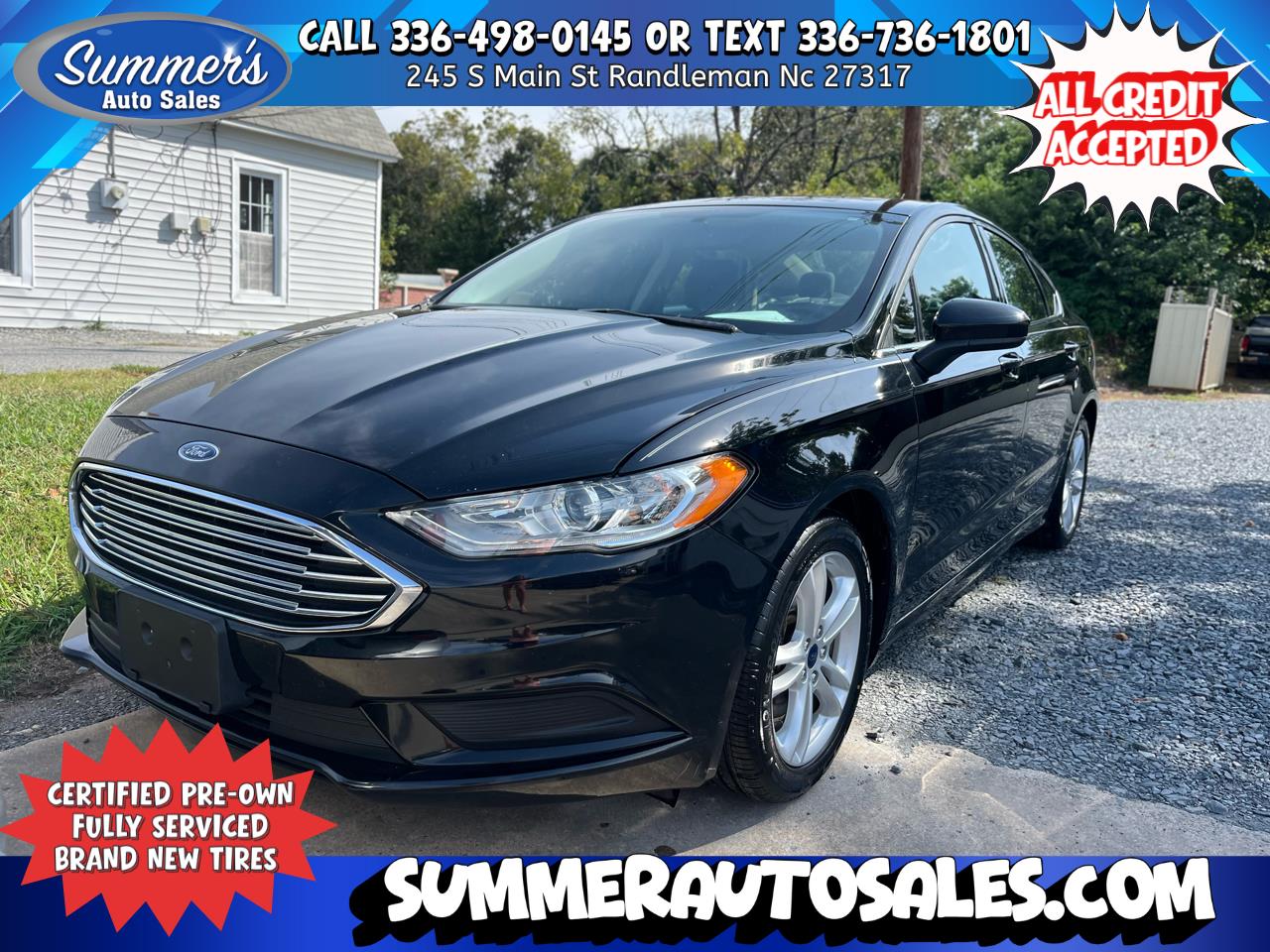 2018 Ford Fusion SE