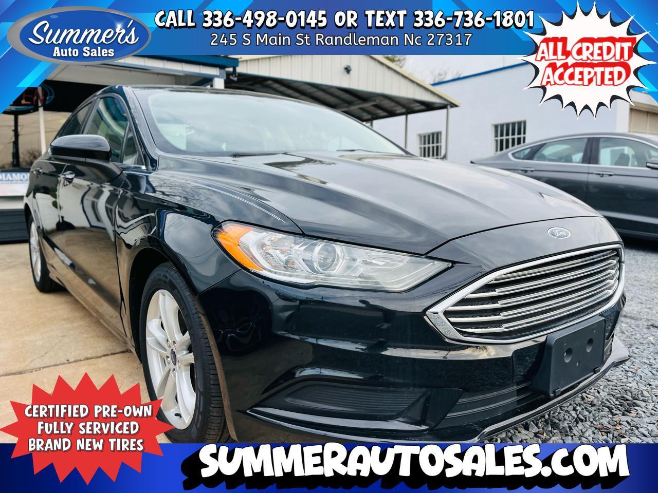 2018 Ford Fusion SE