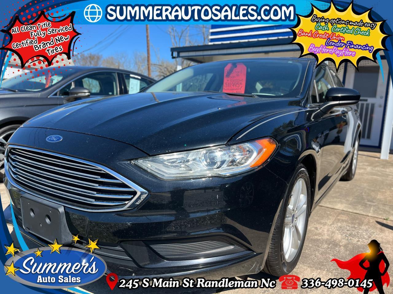 2018 Ford Fusion SE