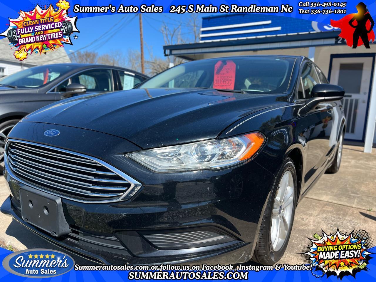 2018 Ford Fusion SE