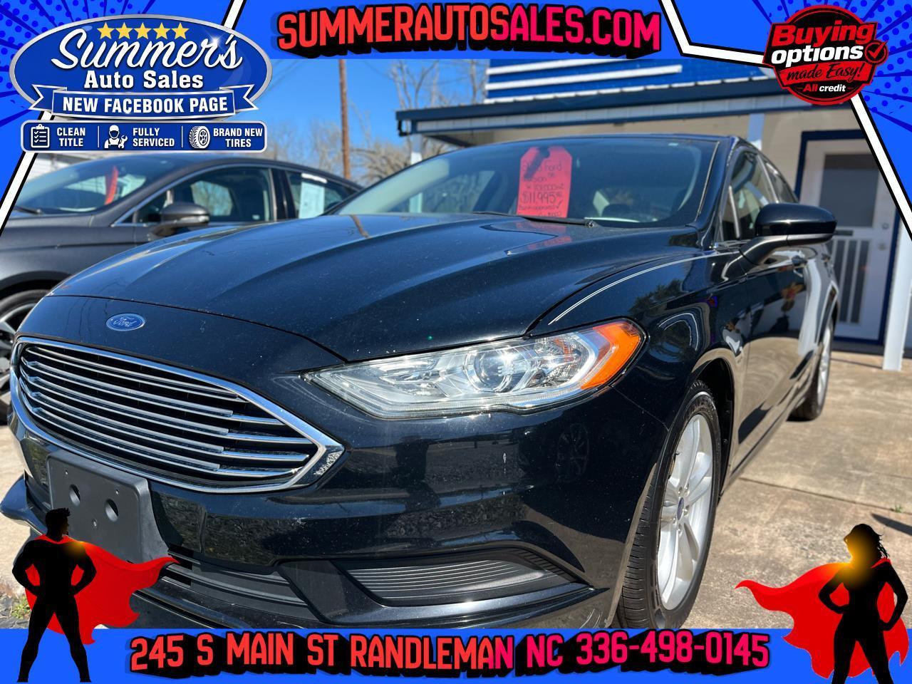 2018 Ford Fusion SE