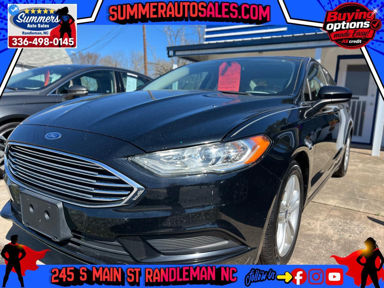 2018 Ford Fusion SE