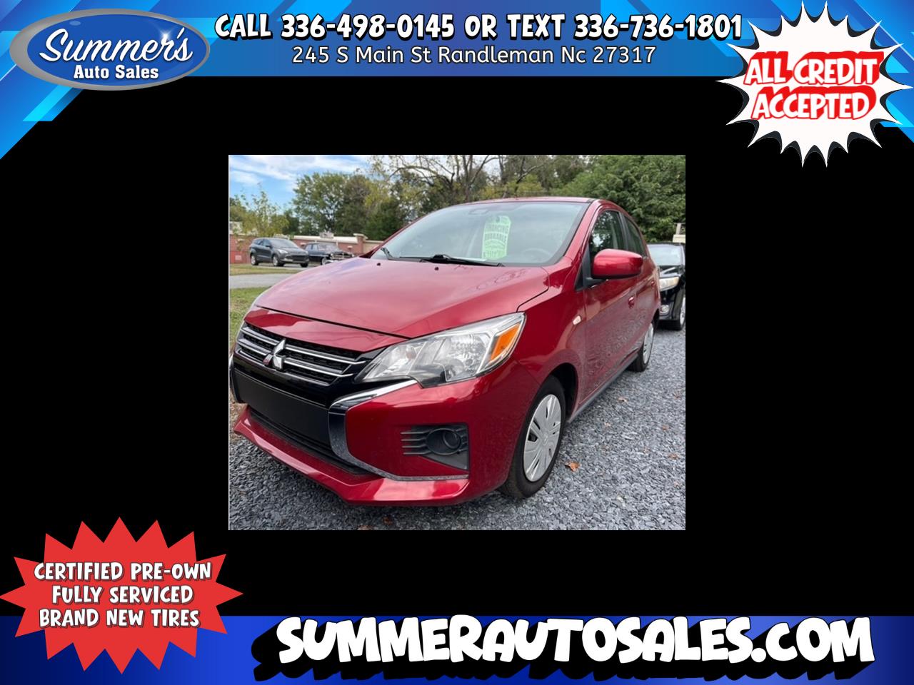 2021 Mitsubishi Mirage ES's photo