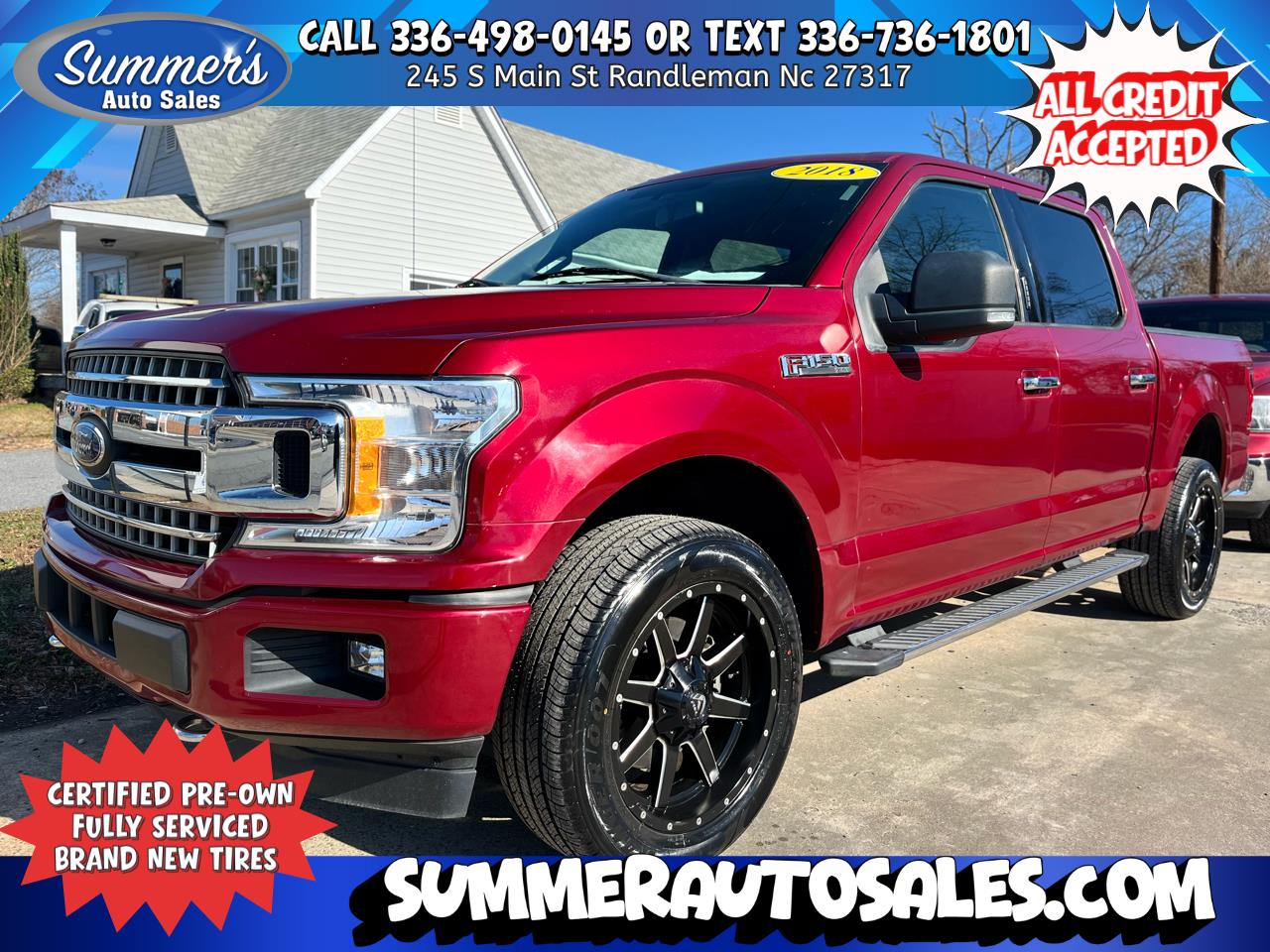 2018 Ford F-150 XLT SuperCrew 5.5-ft. Bed 4WD
