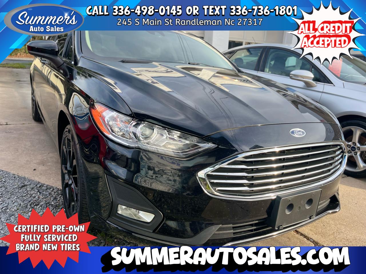 2019 Ford Fusion SE's photo