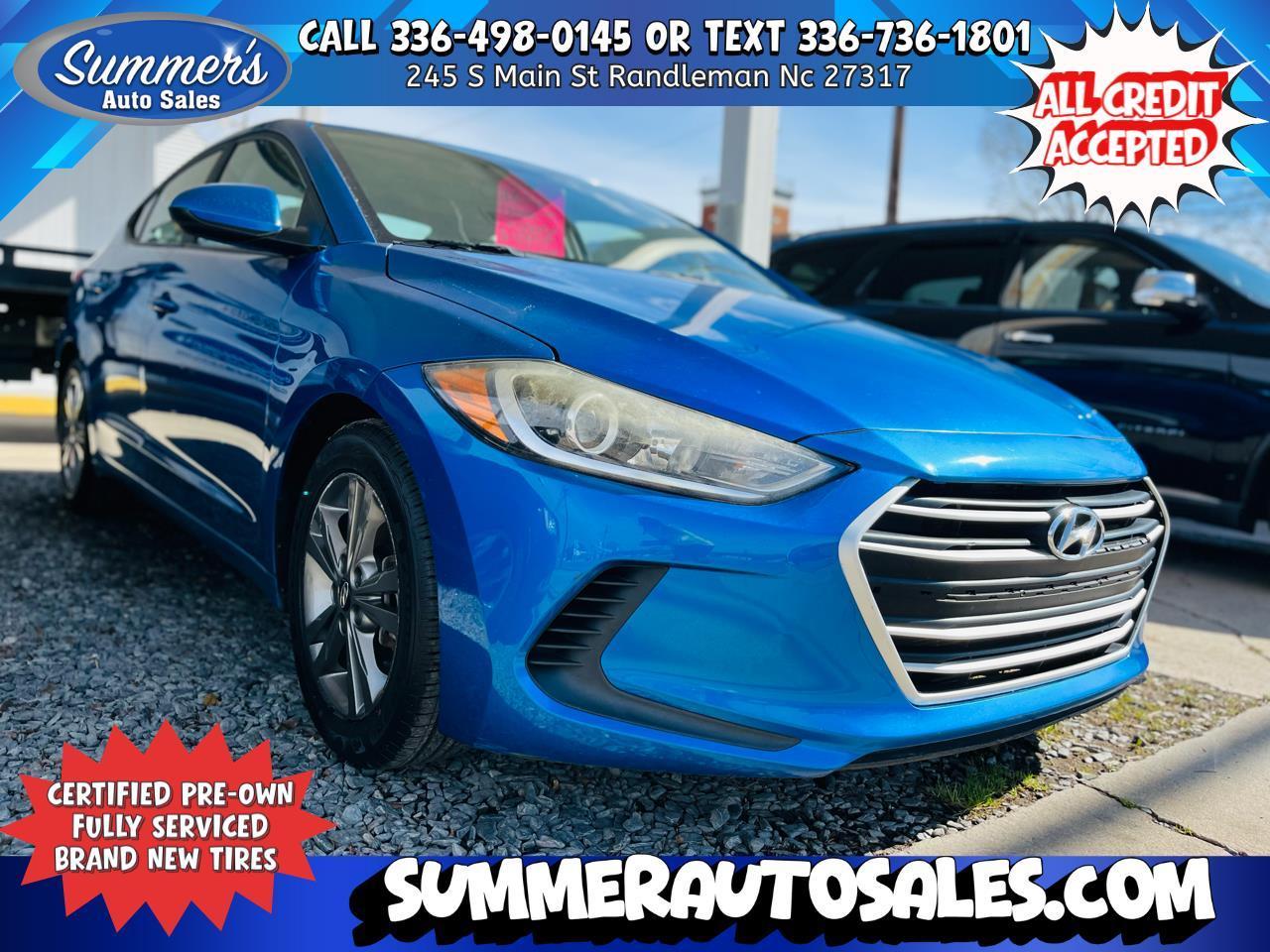 2018 Hyundai Elantra SEL