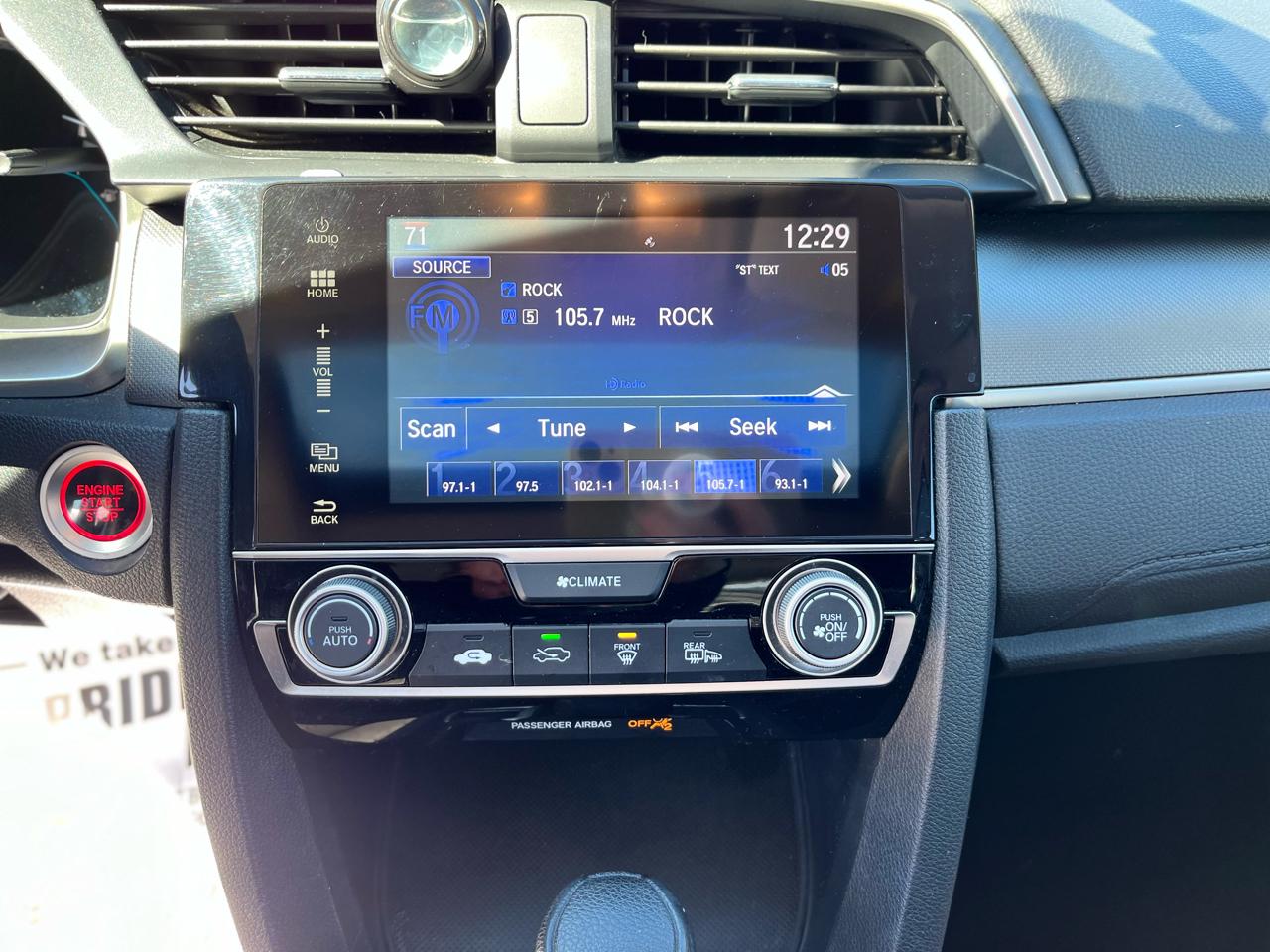 Honda Civic EX Sedan CVT 2017