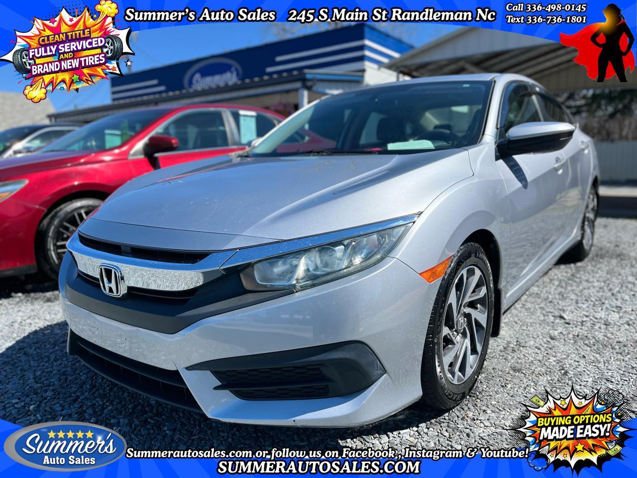 2017 Honda Civic EX Sedan CVT