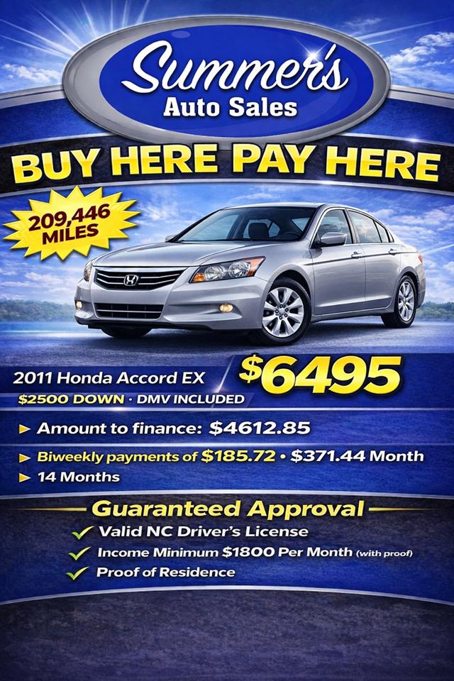 Honda Accord EX Sedan AT 2011