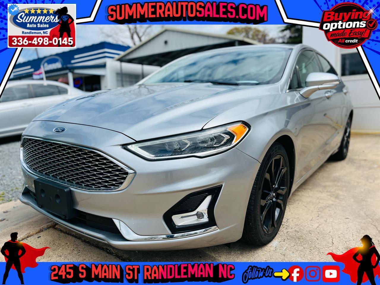 2020 Ford Fusion Titanium AWD