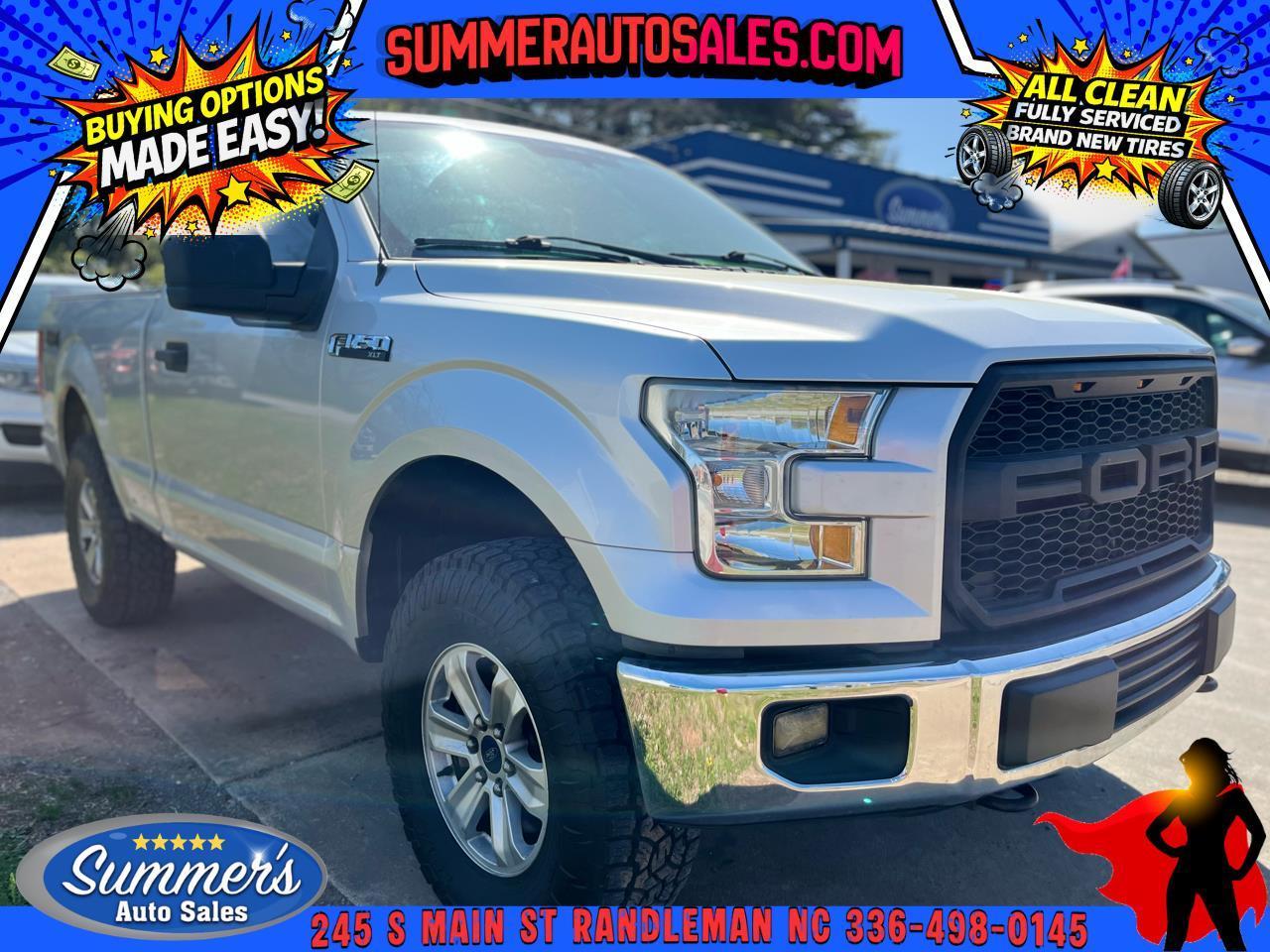 2016 Ford F-150 XLT 8-ft. Bed 2WD
