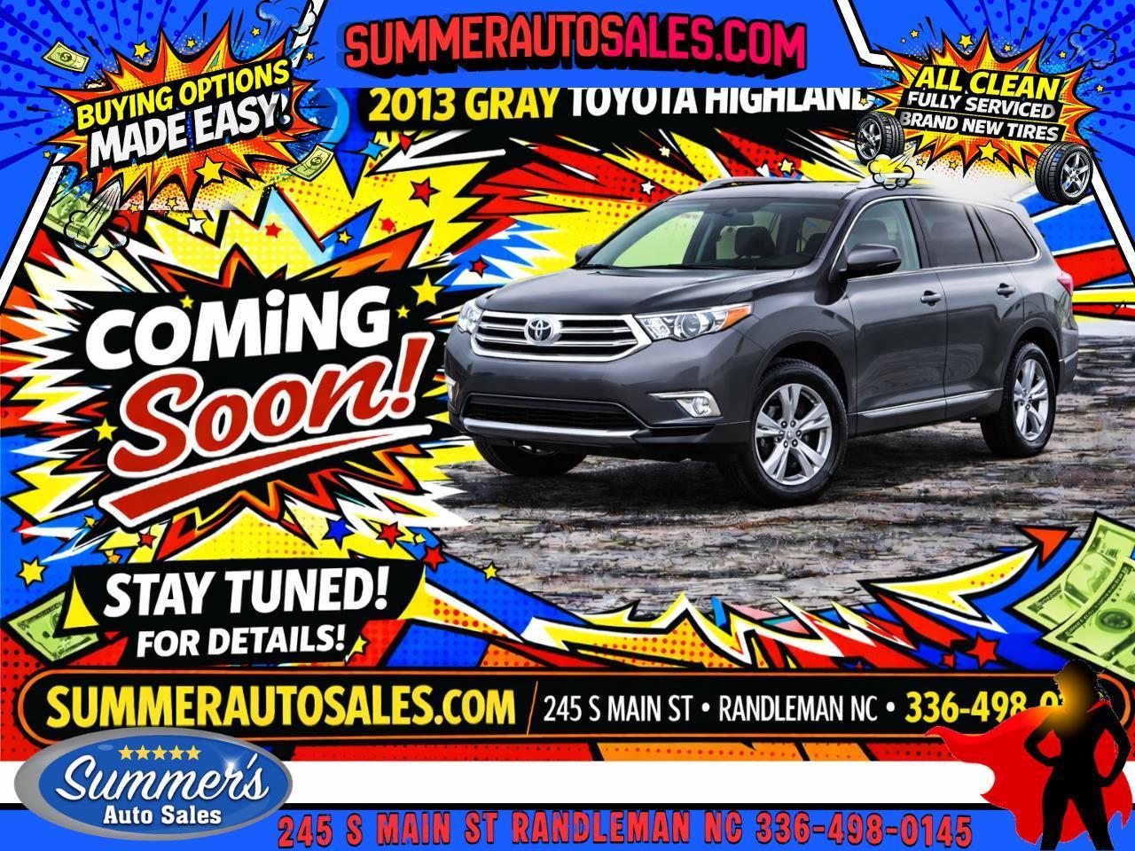 2013 Toyota Highlander Base 2WD I4