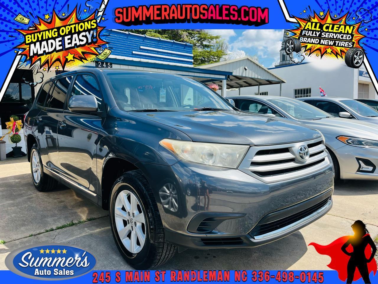 Toyota Highlander 2WD with 3rd-Row Seat 2013